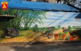 Ngôi làng bích họa tuyệt đẹp ở Hà Nội